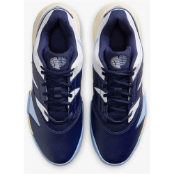 NIKE Court Lite 4 Tennisschuhe 103 - white/psychic blue-midnight navy 44