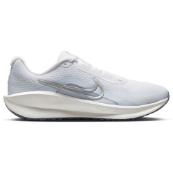 NIKE Downshifter 13 Laufschuhe Damen 110 - white/metallic silver-football grey 40
