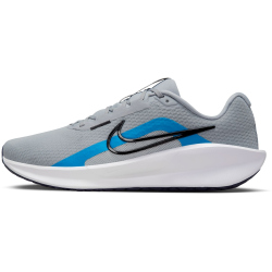 NIKE Downshifter 13 Laufschuhe Herren 015 - wolf grey/black-blue hero-white 42.5