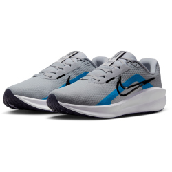 NIKE Downshifter 13 Laufschuhe Herren 015 - wolf grey/black-blue hero-white 44.5