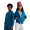 NIKE Sportswear Club Fleece Kapuzenjacke Kinder 301 - green abyss/white S (128-137 cm)