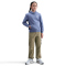 NIKE Sportswear Club Fleece Hoodie Kinder 499 - world indigo/white L (147-158 cm)