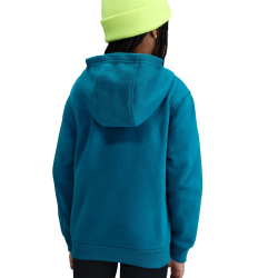 NIKE Sportswear Club Fleece Hoodie Kinder 301 - green abyss/white L (147-158 cm)