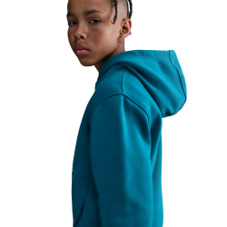 NIKE Sportswear Club Fleece Hoodie Kinder 301 - green abyss/white L (147-158 cm)