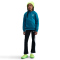 NIKE Sportswear Club Fleece Hoodie Kinder 301 - green abyss/white L (147-158 cm)