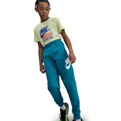 NIKE Club Fleece Jogginghose Kinder 301 - green abyss/white M (137-147 cm)