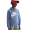 NIKE Sportswear Club Fleece Hoodie Kinder 499 - world indigo/white XL (158-170 cm)