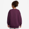 NIKE Sportswear Club Fleece Oversized Sweatshirt Kinder 610 - bordeaux/white M (137-147 cm)