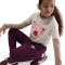 NIKE Sportswear Club Fleece High-Waist Jogginghose Mädchen 610 - bordeaux/bordeaux/white S (128-137 cm)