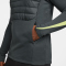 NIKE Academy Winter Warrior Therma-FIT Global 1/2-Zip Fußball Trainings-Top Herren 390 - seaweed/limelight/reflective silv L