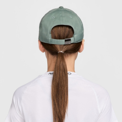 NIKE Club Dri-FIT Metal Swoosh Cap Kinder 364 - clay green