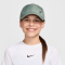 NIKE Club Dri-FIT Metal Swoosh Cap Kinder 364 - clay green