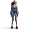 NIKE Pro Dri-FIT 5" Shorts Mädchen 499 - world indigo/white S (128-137 cm)