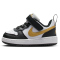 NIKE Court Borough Low Recraft Baby-Sneaker 008 - black/metallic gold-black-white 23.5