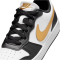 NIKE Court Borough Low Recraft Sneaker Kinder 008 - black/metallic gold-black-white 37.5