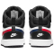 NIKE Court Borough Mid 2 Sneaker Kinder 161 - white/university red-white-black 27.5