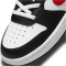NIKE Court Borough Mid 2 Sneaker Kinder 161 - white/university red-white-black 27.5