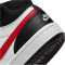 NIKE Court Borough Mid 2 Sneaker Kinder 161 - white/university red-white-black 27.5