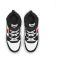 NIKE Court Borough Mid 2 Sneaker Kinder 161 - white/university red-white-black 27.5