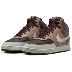 NIKE Court Vision Mid-Top Sneaker Herren 200 - baroque brown/light bone-mink brown 39