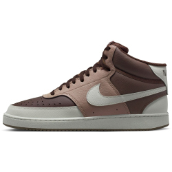 NIKE Court Vision Mid-Top Sneaker Herren 200 - baroque brown/light bone-mink brown 39