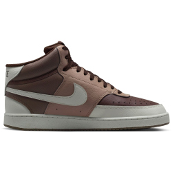 NIKE Court Vision Mid-Top Sneaker Herren 200 - baroque brown/light bone-mink brown 39