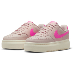 NIKE Court Vision Alta Plateau Sneaker Damen 601 - silt...