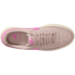 NIKE Court Vision Alta Plateau Sneaker Damen 601 - silt red/pink spell-pale ivory 36.5