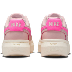 NIKE Court Vision Alta Plateau Sneaker Damen 601 - silt red/pink spell-pale ivory 36.5