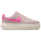 NIKE Court Vision Alta Plateau Sneaker Damen 601 - silt red/pink spell-pale ivory 36.5
