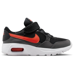 NIKE Air Max SC Sneaker Jungen 017 - black/team orange-medium ash 33