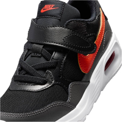 NIKE Air Max SC Sneaker Jungen 017 - black/team orange-medium ash 33