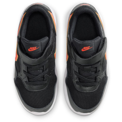 NIKE Air Max SC Sneaker Jungen 017 - black/team orange-medium ash 33