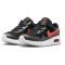 NIKE Air Max SC Sneaker Jungen 017 - black/team orange-medium ash 33