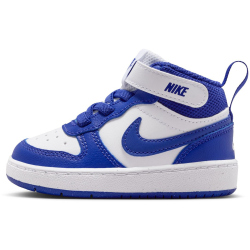 NIKE Court Borough Mid 2 Baby-Sneaker 130 - white/deep night-white 25