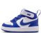 NIKE Court Borough Mid 2 Baby-Sneaker 130 - white/deep night-white 26