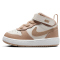 NIKE Court Borough Mid 2 Baby-Sneaker 125 - pale ivory/hemp-sail 25