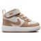 NIKE Court Borough Mid 2 Baby-Sneaker 125 - pale ivory/hemp-sail 25