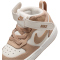 NIKE Court Borough Mid 2 Baby-Sneaker 125 - pale ivory/hemp-sail 25
