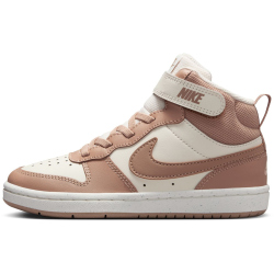 NIKE Court Borough Mid 2 Sneaker Kinder 125 - pale ivory/hemp-sail 28.5