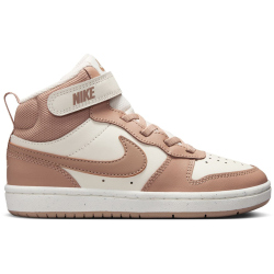NIKE Court Borough Mid 2 Sneaker Kinder 125 - pale ivory/hemp-sail 28.5