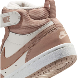 NIKE Court Borough Mid 2 Sneaker Kinder 125 - pale ivory/hemp-sail 28.5