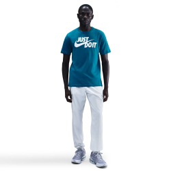 NIKE Sportswear JUST DO IT T-Shirt Herren 301 - green abyss S