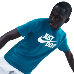 NIKE Sportswear JUST DO IT T-Shirt Herren 301 - green abyss S