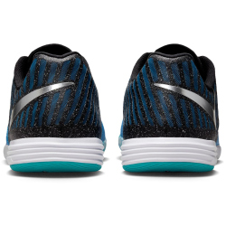NIKE Lunargato 2 IC Fußballschuhe 014 - metallic silver/black-neptune blue 47.5