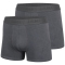 2er Pack JAKO Boxershorts Premium anthrazit S