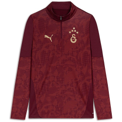 PUMA Galatasaray Istanbul 1/4-Zip Trainings-Top 2025/26 Herren 03 - team regal red S