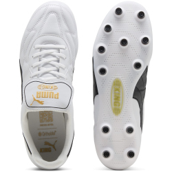 PUMA King Top FG/AG Fußballschuhe 05 - PUMA white/PUMA black 41