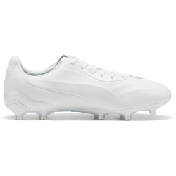 PUMA King Platinum FG/AG Fußballschuhe 05 - PUMA white/metallic gold/PUMA black 41