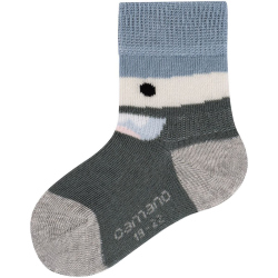 8er Pack camano Soft Bio-Baumwolle Baby-Socken